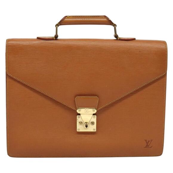 LOUIS VUITTON Epi Serviette Conseiller Briefcase Brown M54423 - Picture 2 of 13